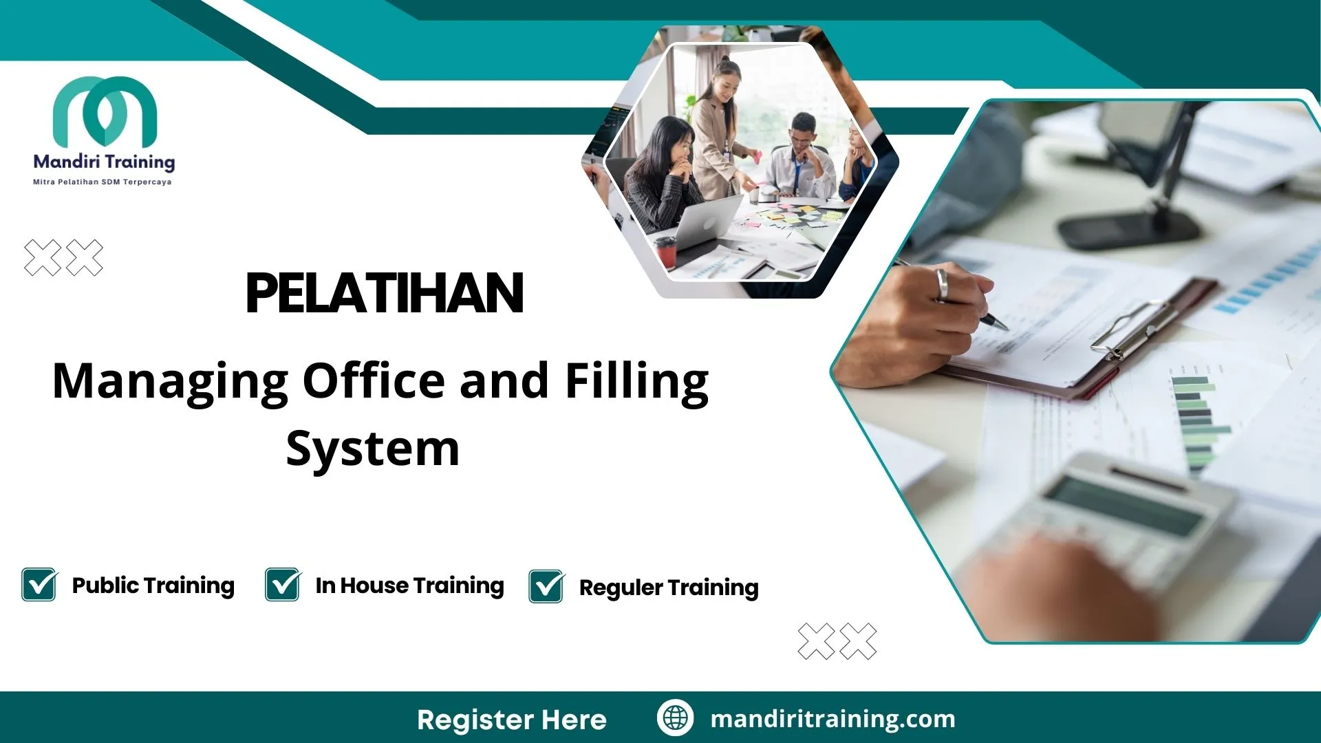 Pelatihan sistem pengarsipan dokumen