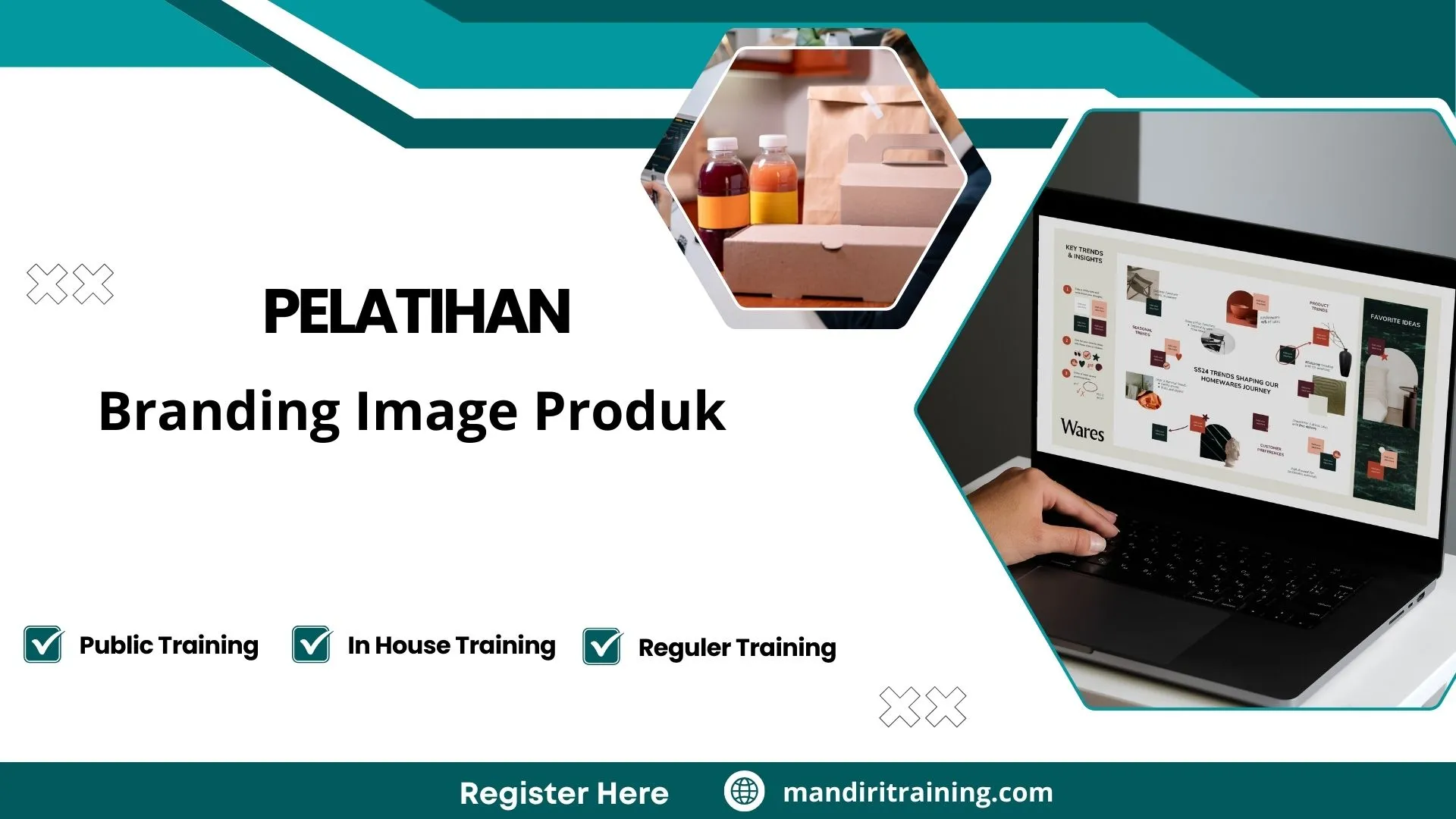 Pelatihan pembentukan merek produk