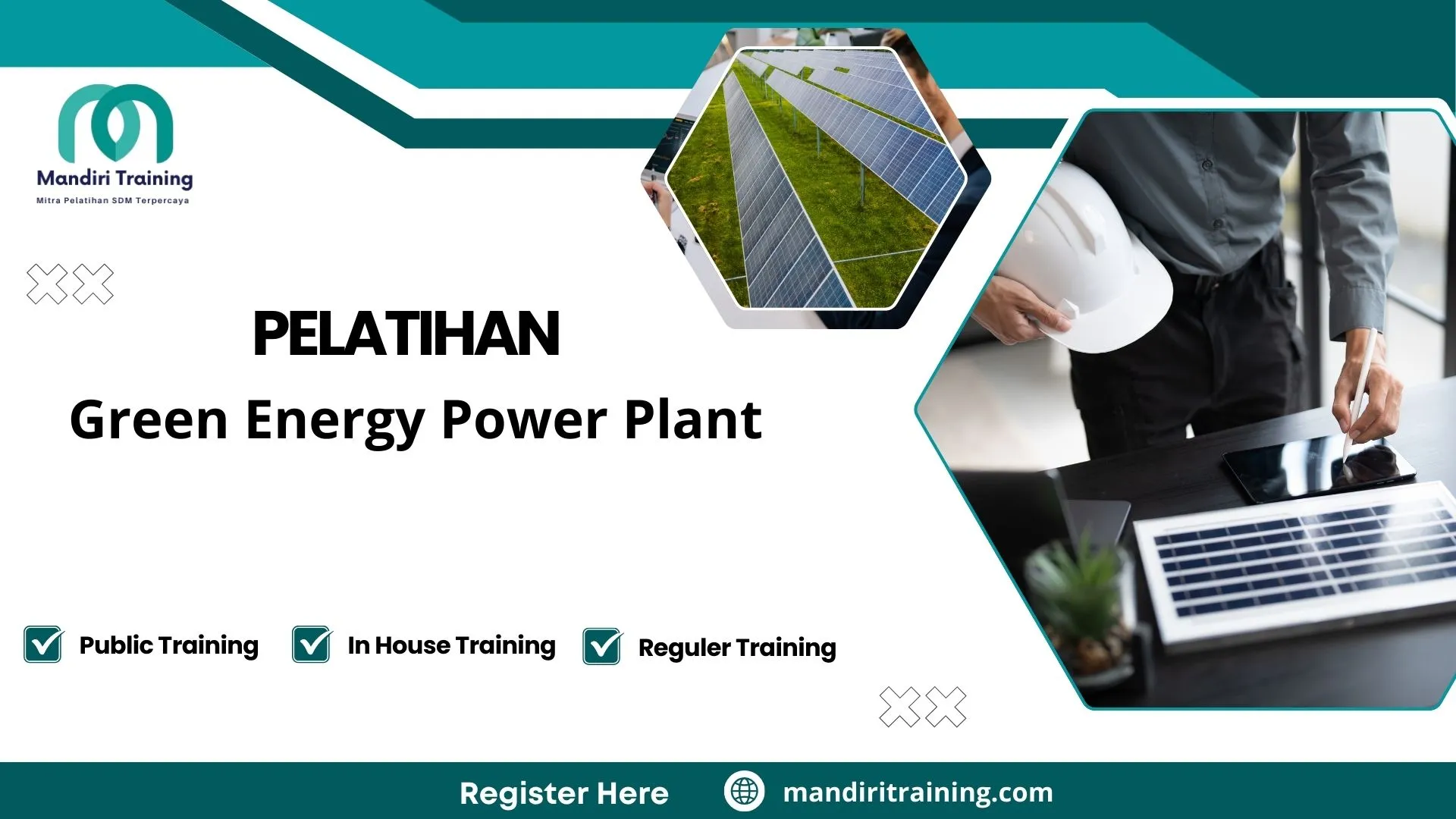 Pelatihan teknologi pembangkit energi terbarukan