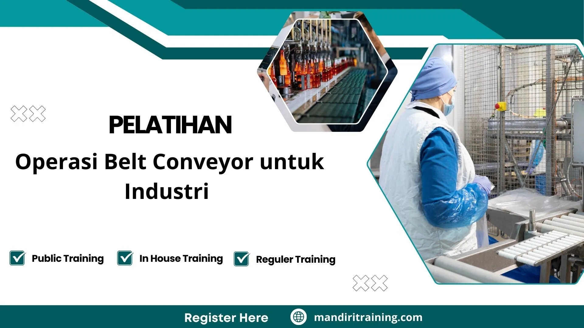 Pelatihan operator belt conveyor