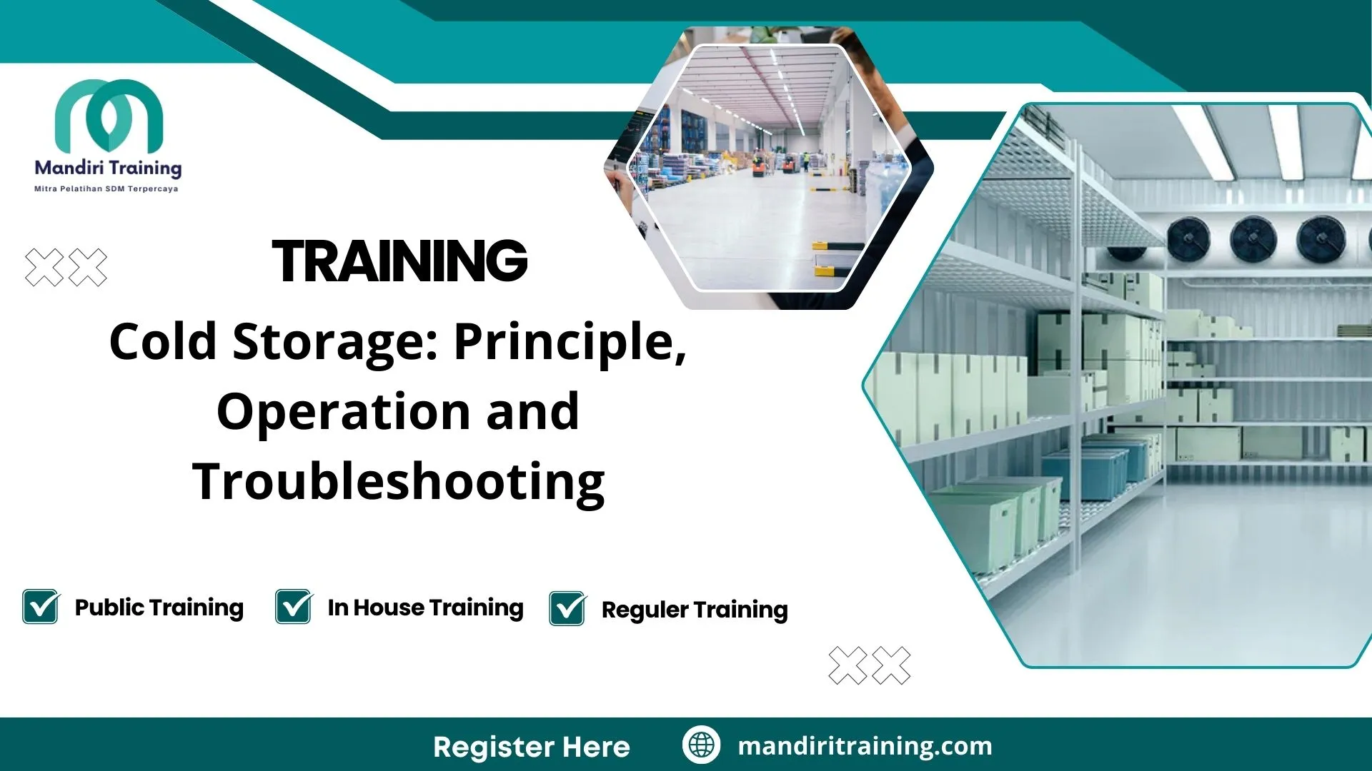 Training prinsip kerja refrigerasi industri