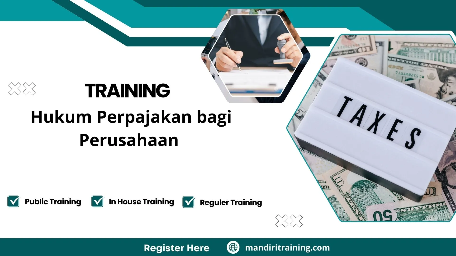 Training konsultan hukum perpajakan