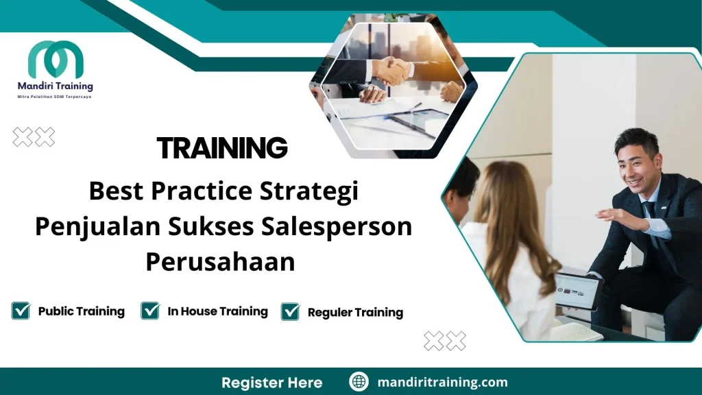 Training strategi penjualan sukses