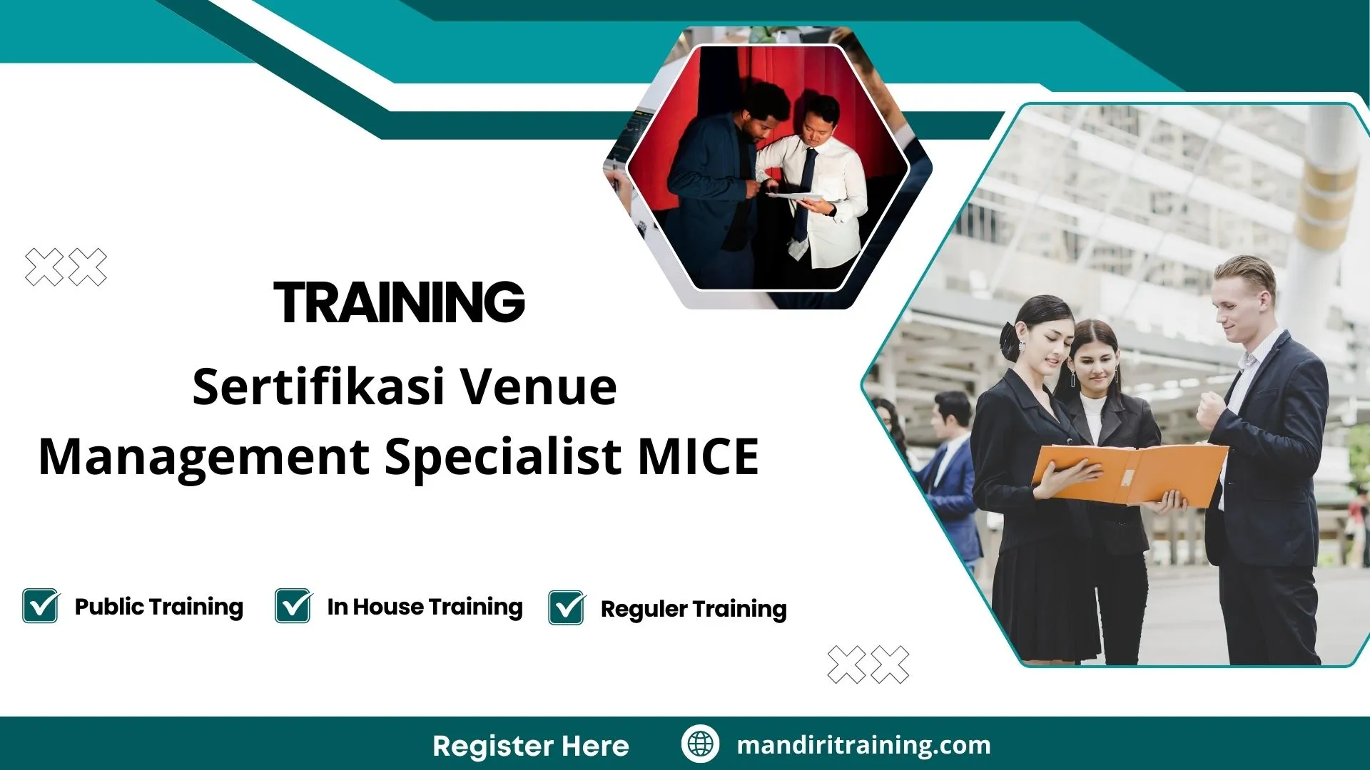 Training manajemen convention center