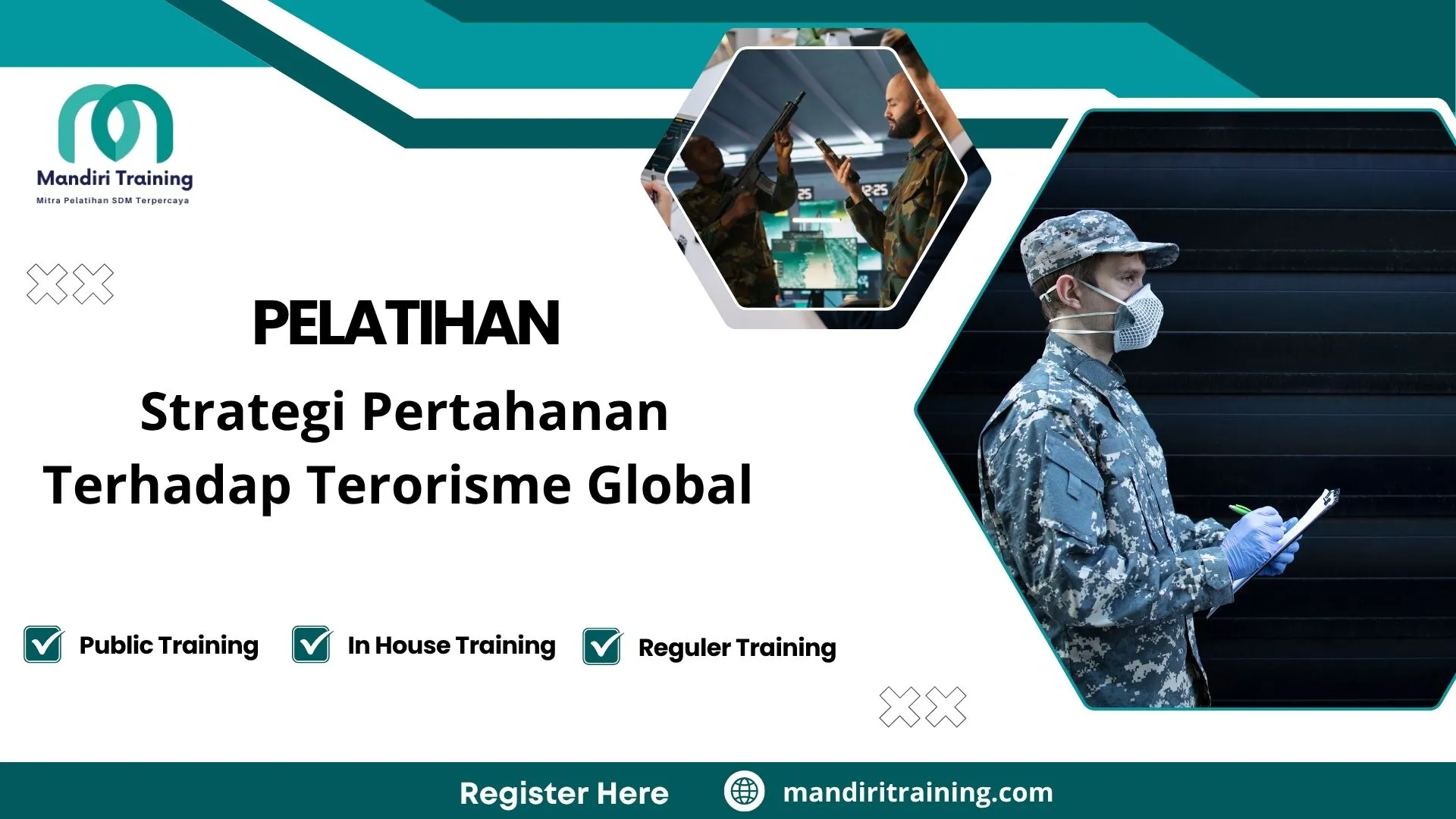 Pelatihan strategi penanggulangan terorisme