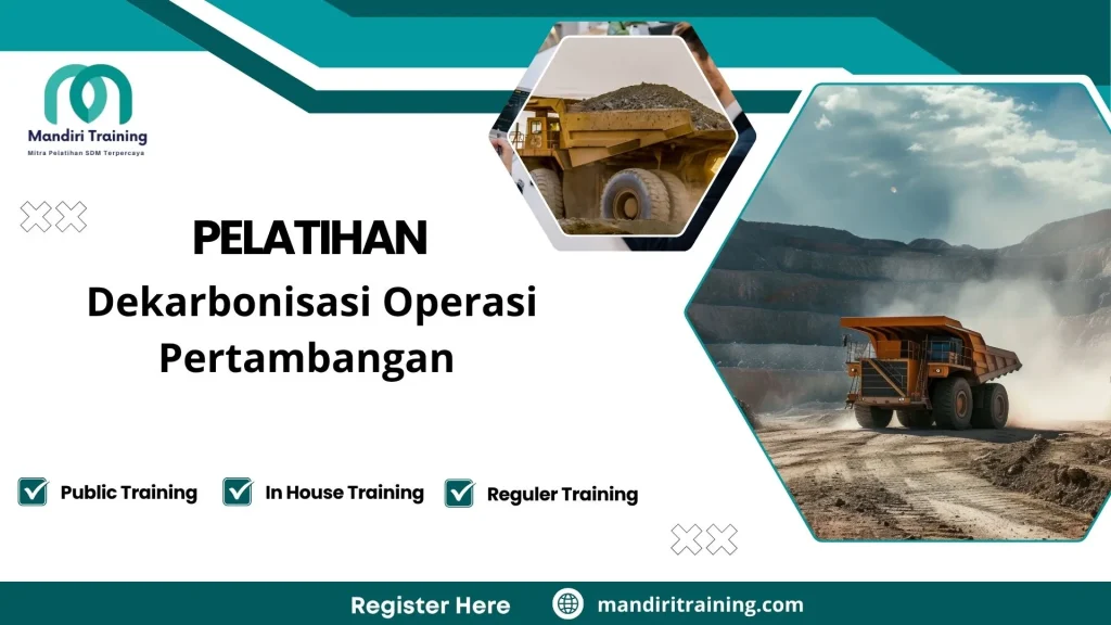Pelatihan strategi net zero industri tambang