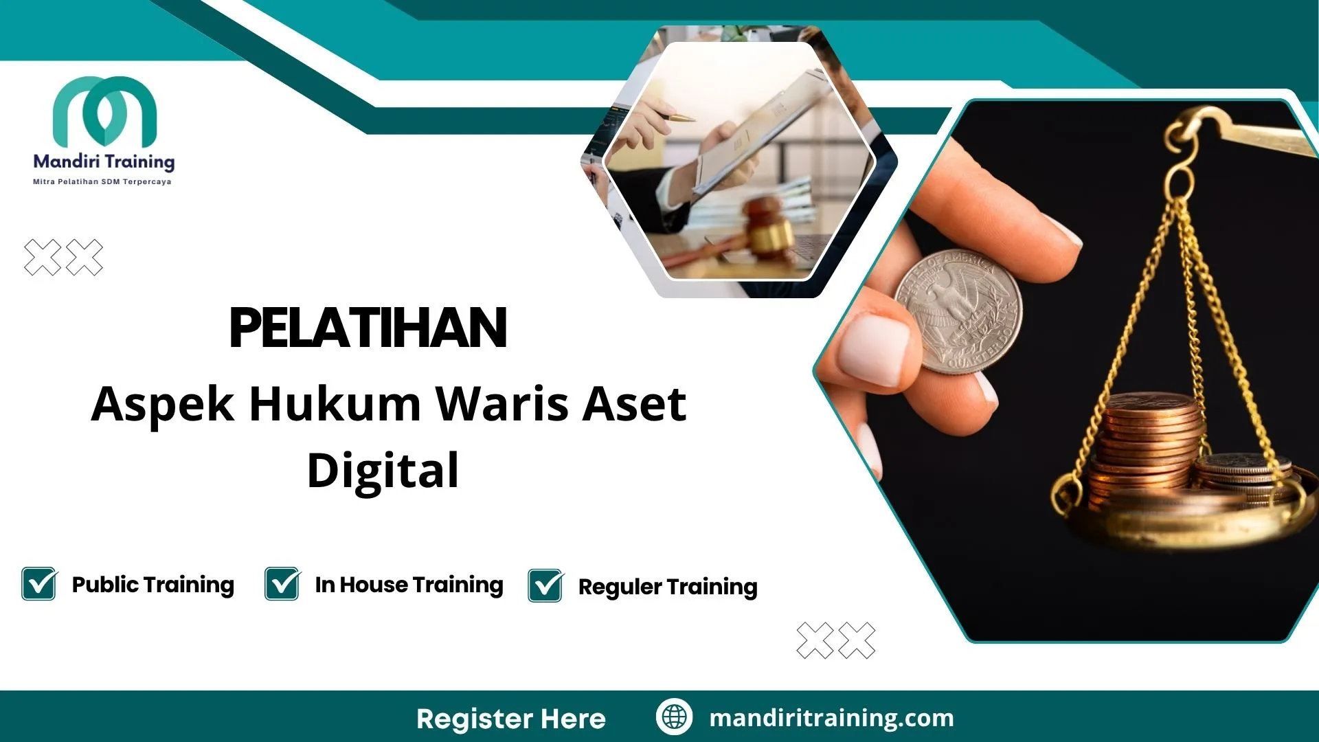 Pelatihan perlindungan data dan aset digital