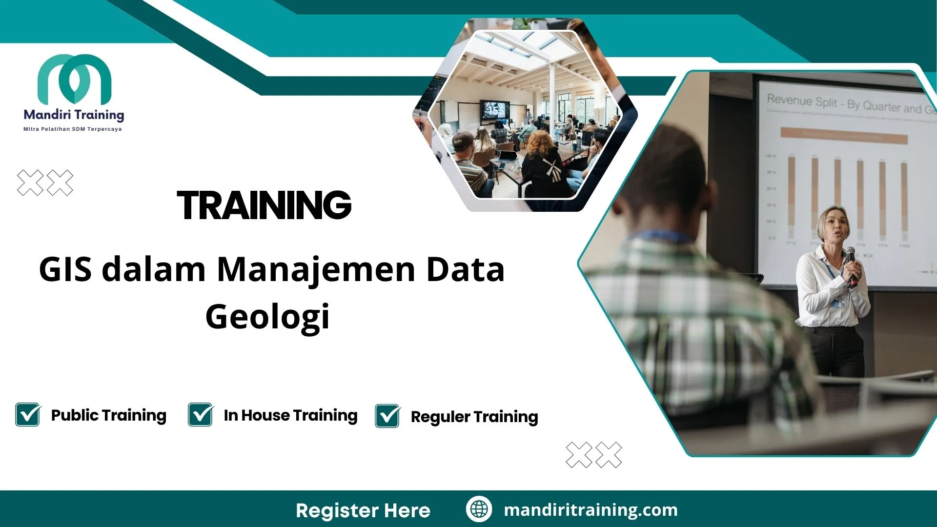 Training manajemen data geologi