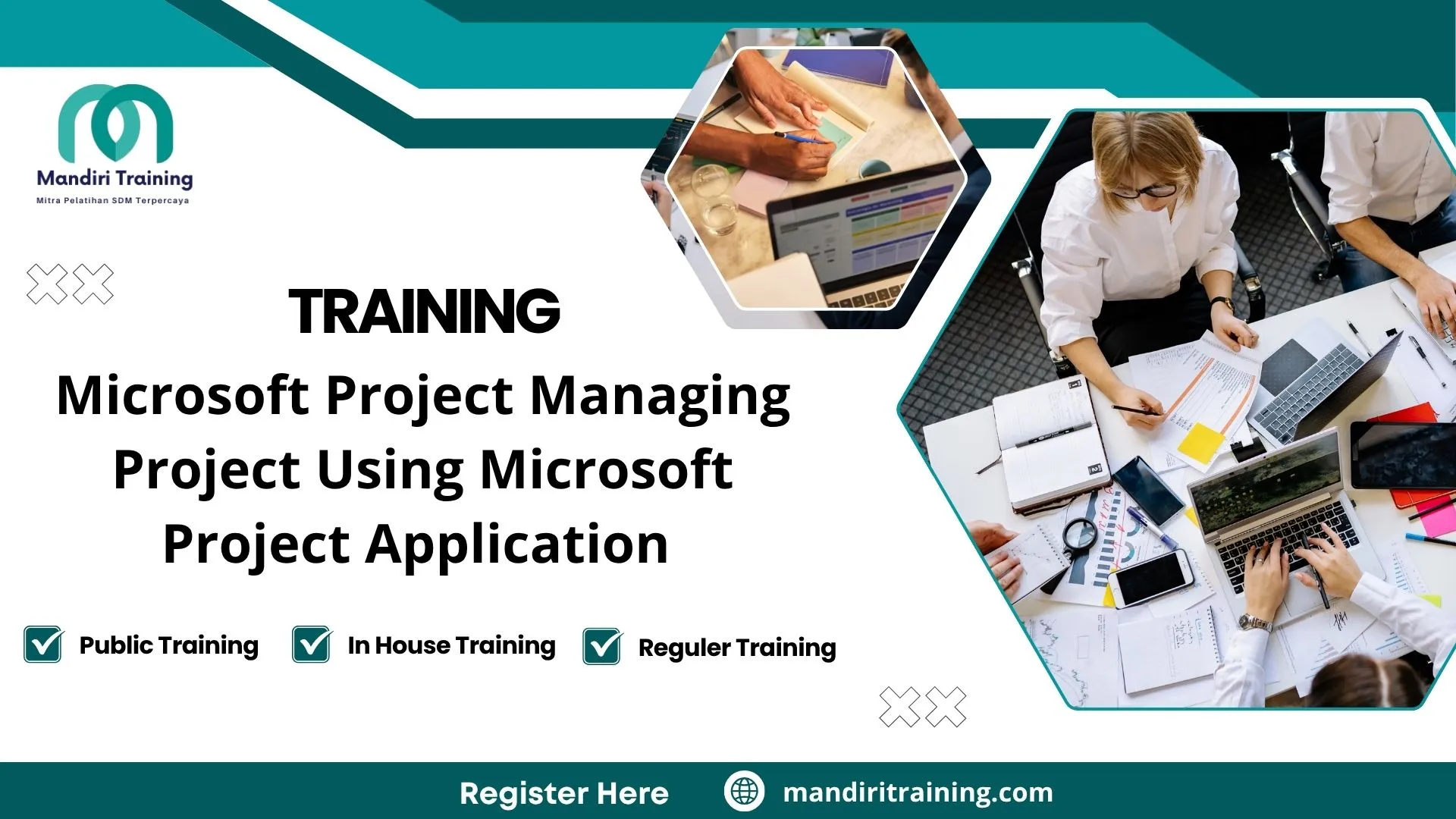 Training aplikasi manajemen proyek