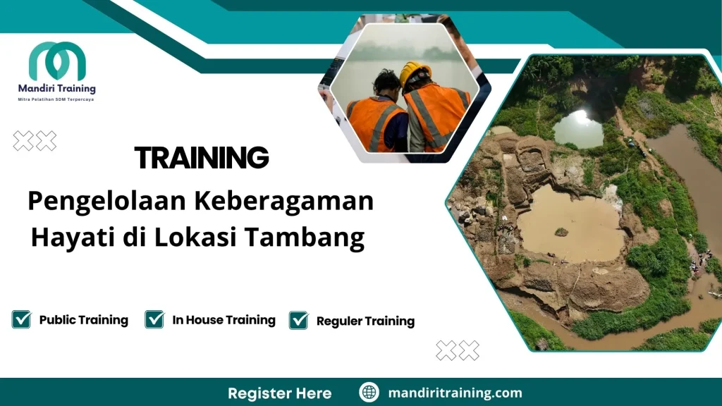 Training konservasi lingkungan tambang