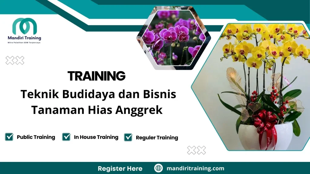 Training perawatan anggrek