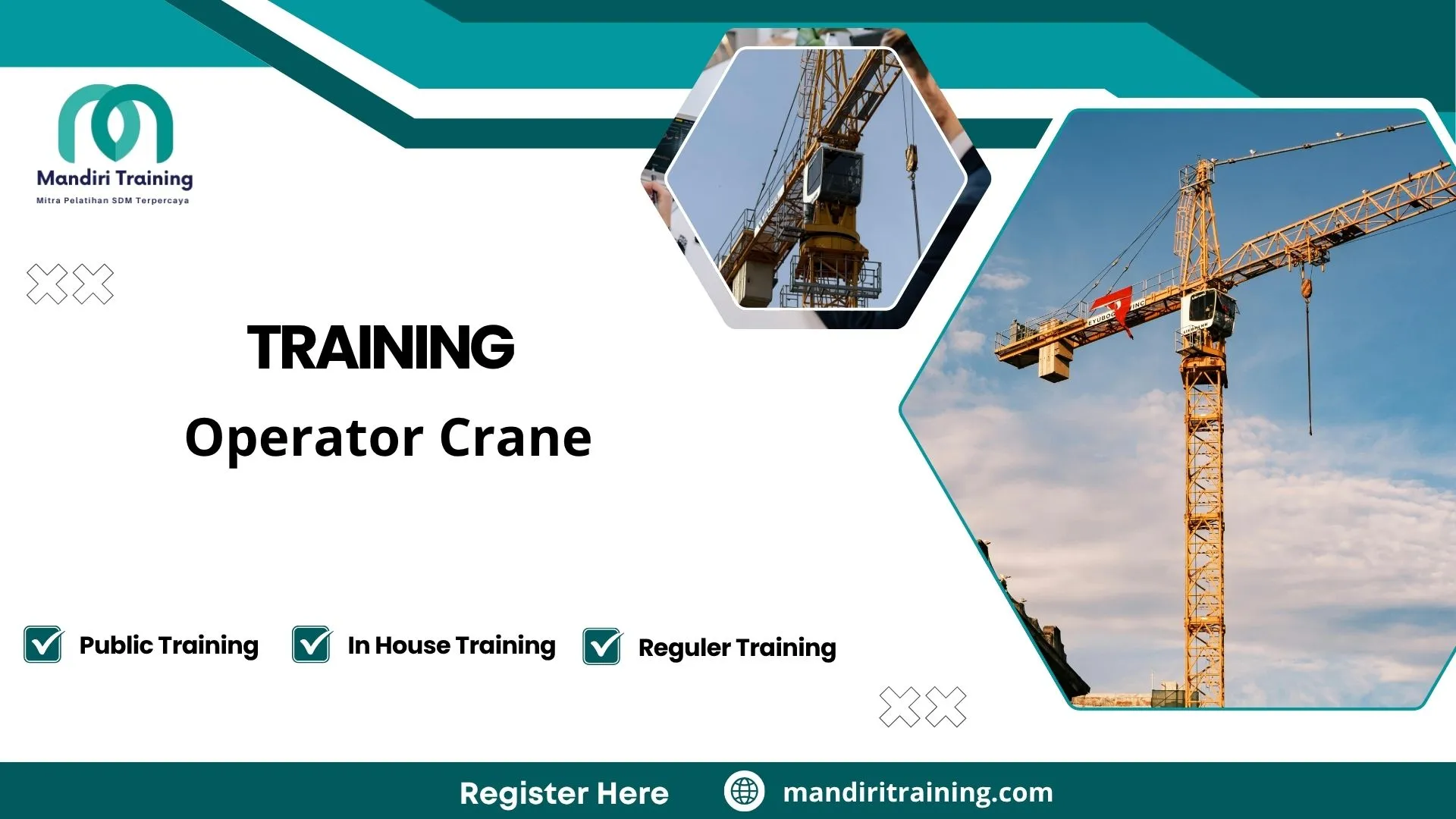 Training pengoperasian alat angkat