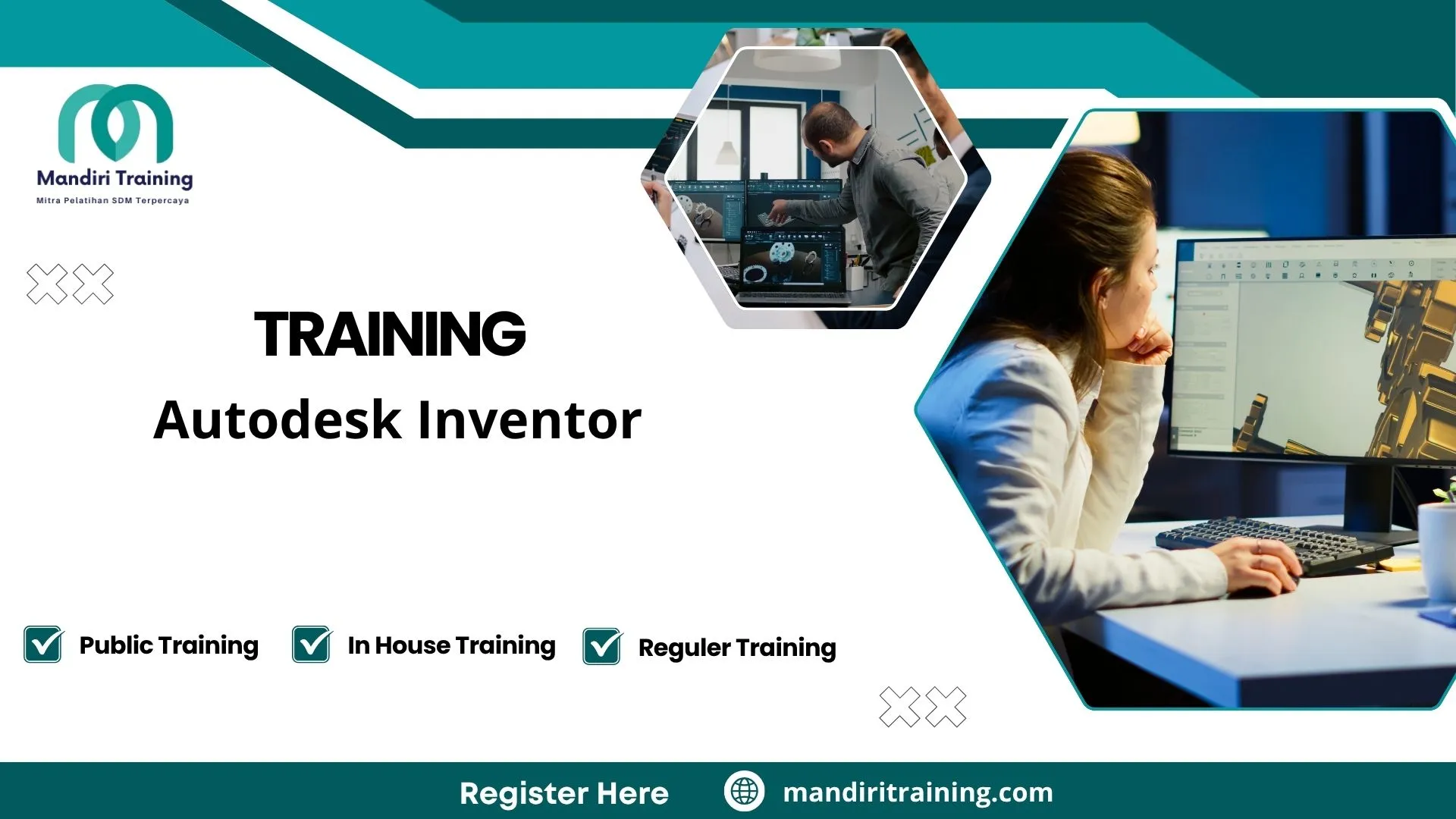 Training teknik gambar mesin