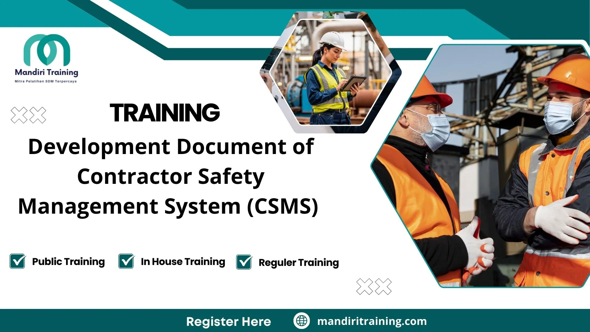 Training sistem keselamatan kontraktor