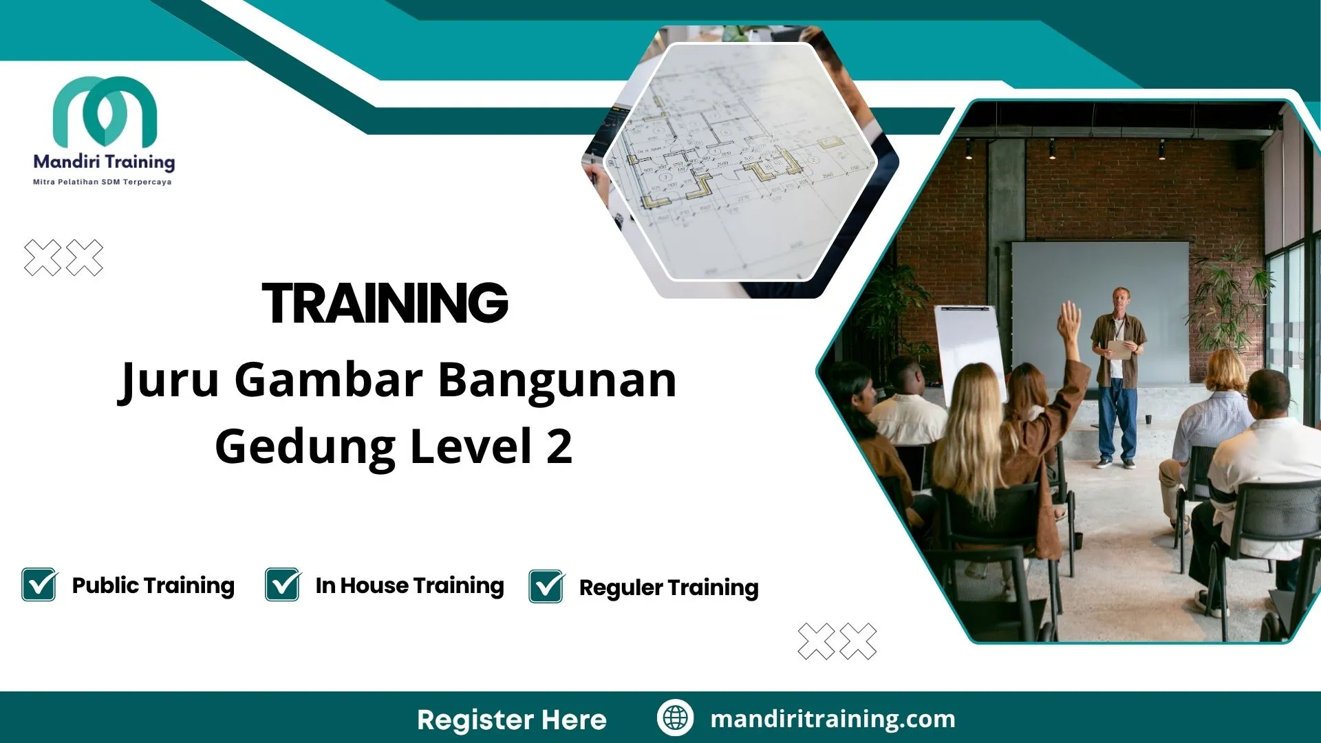 Training drafter bangunan profesional