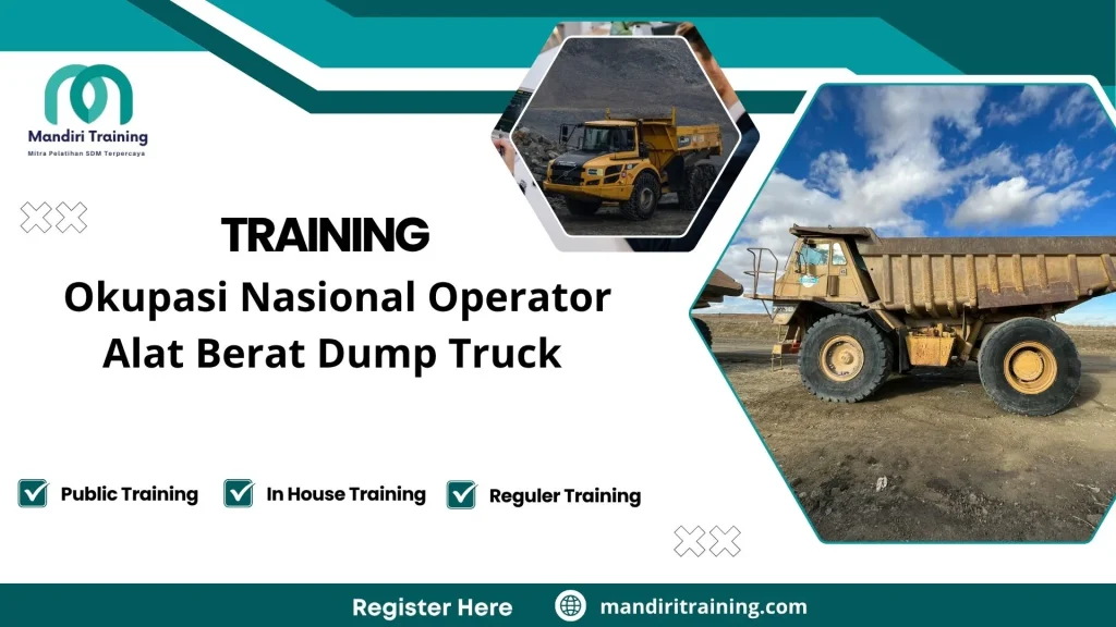 Training sertifikasi operator alat berat