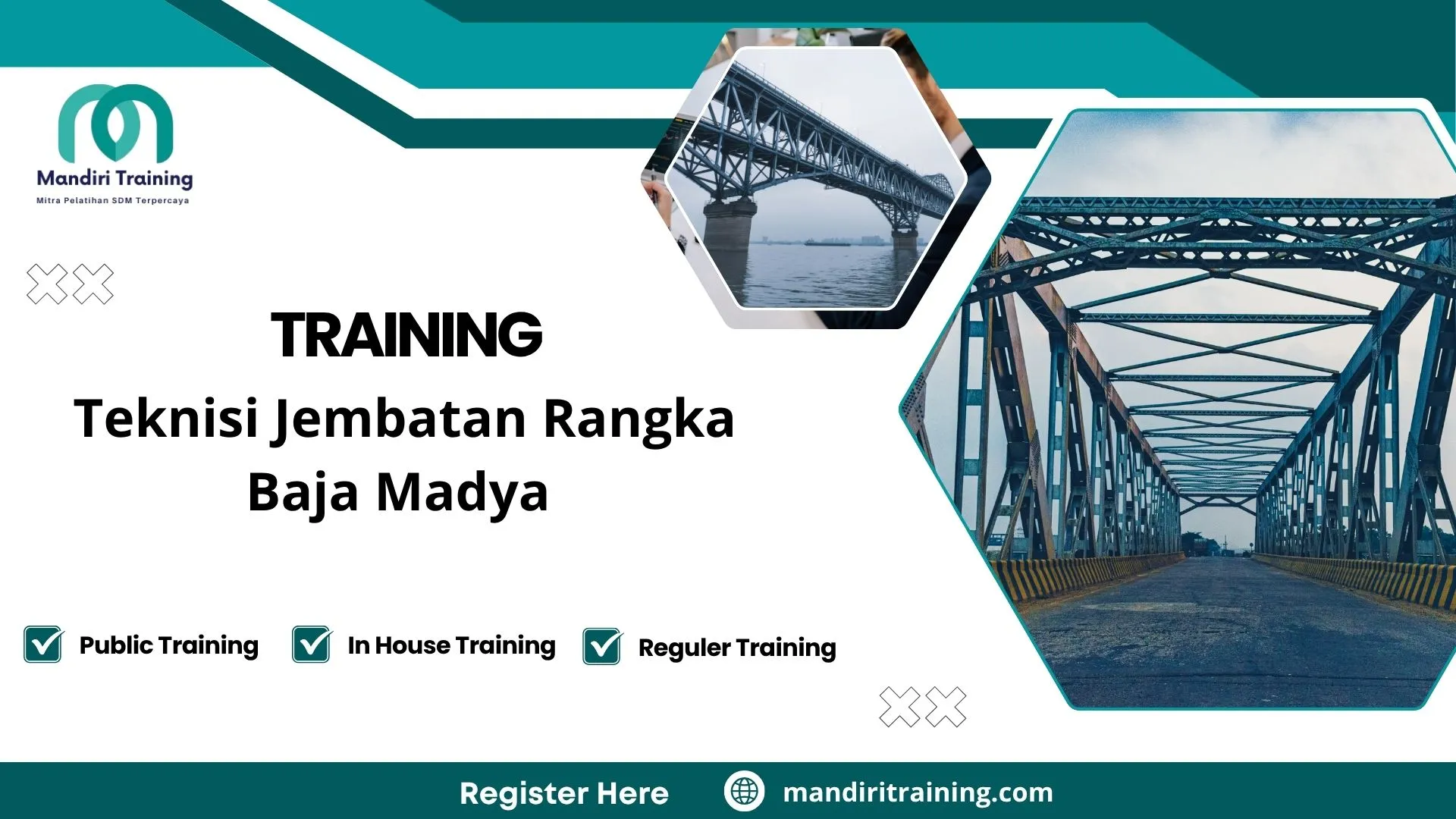 Training struktur baja jembatan