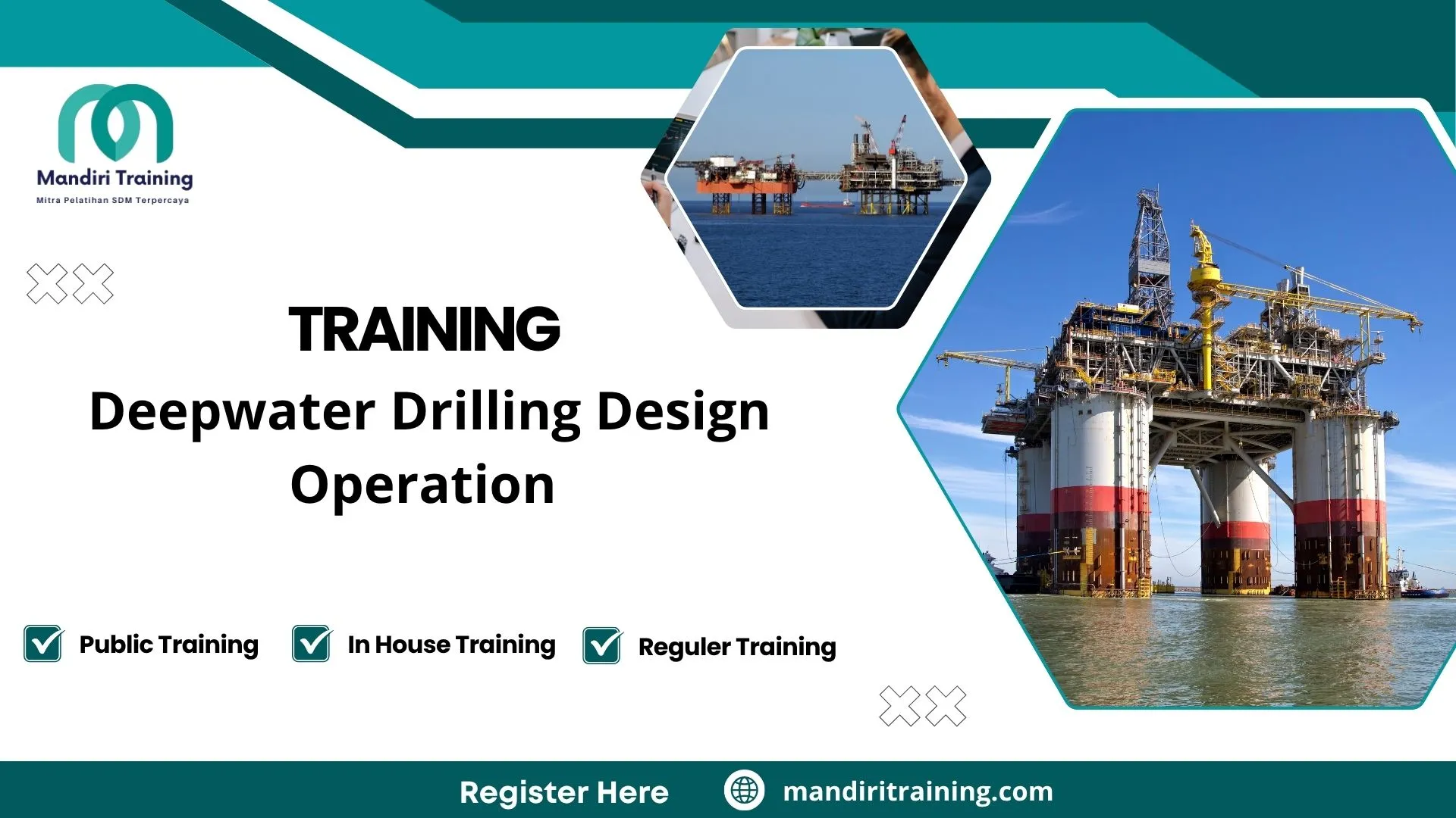Training well design deepwater