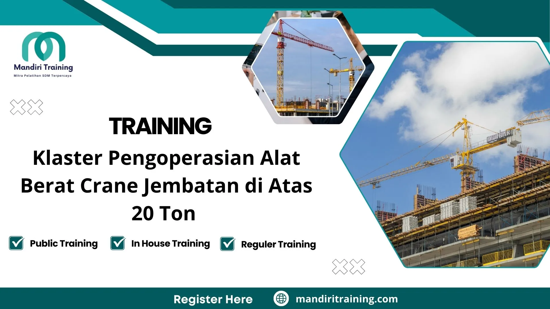 Training keselamatan kerja alat berat crane