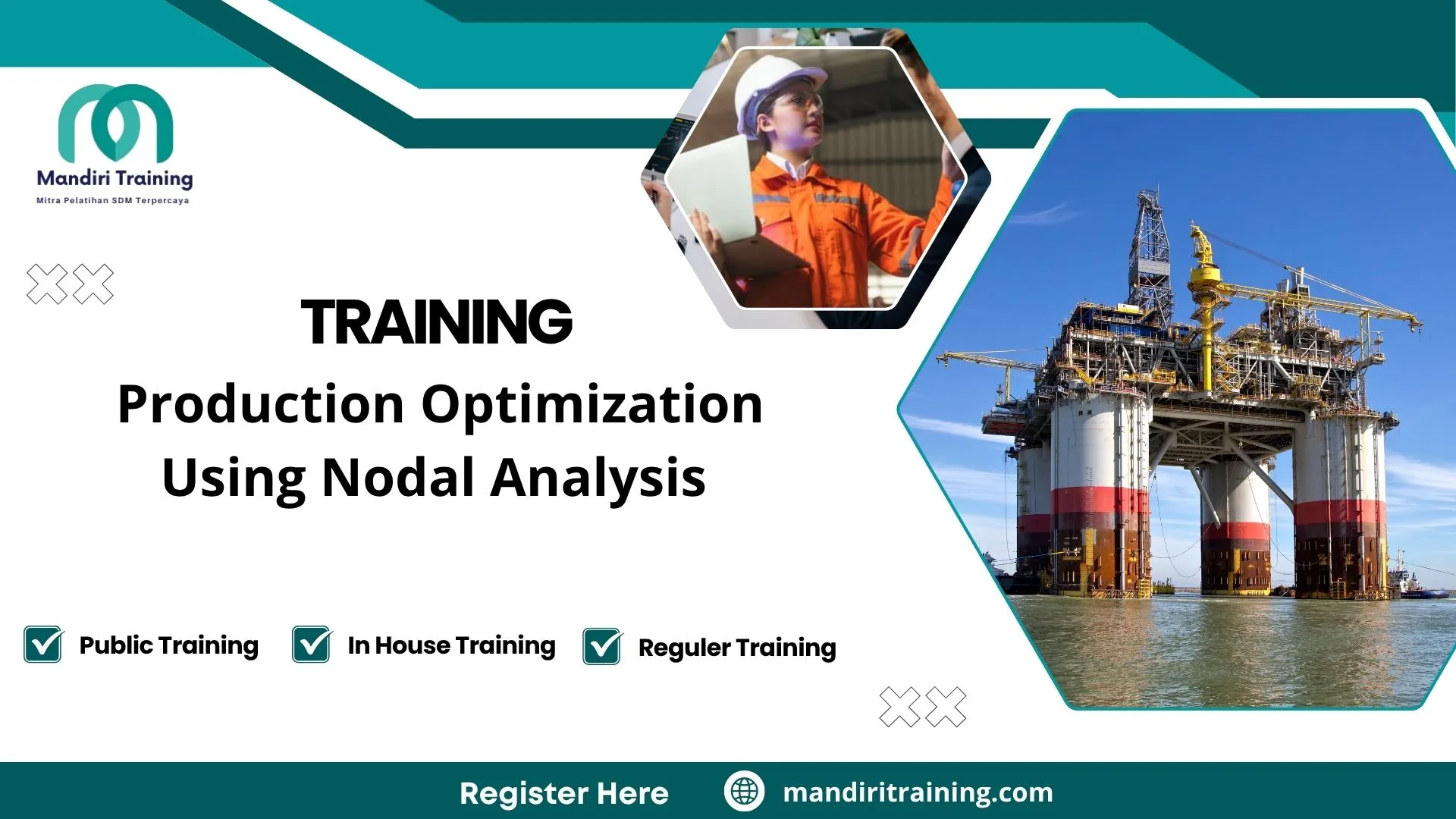 Training sistem produksi minyak dan gas