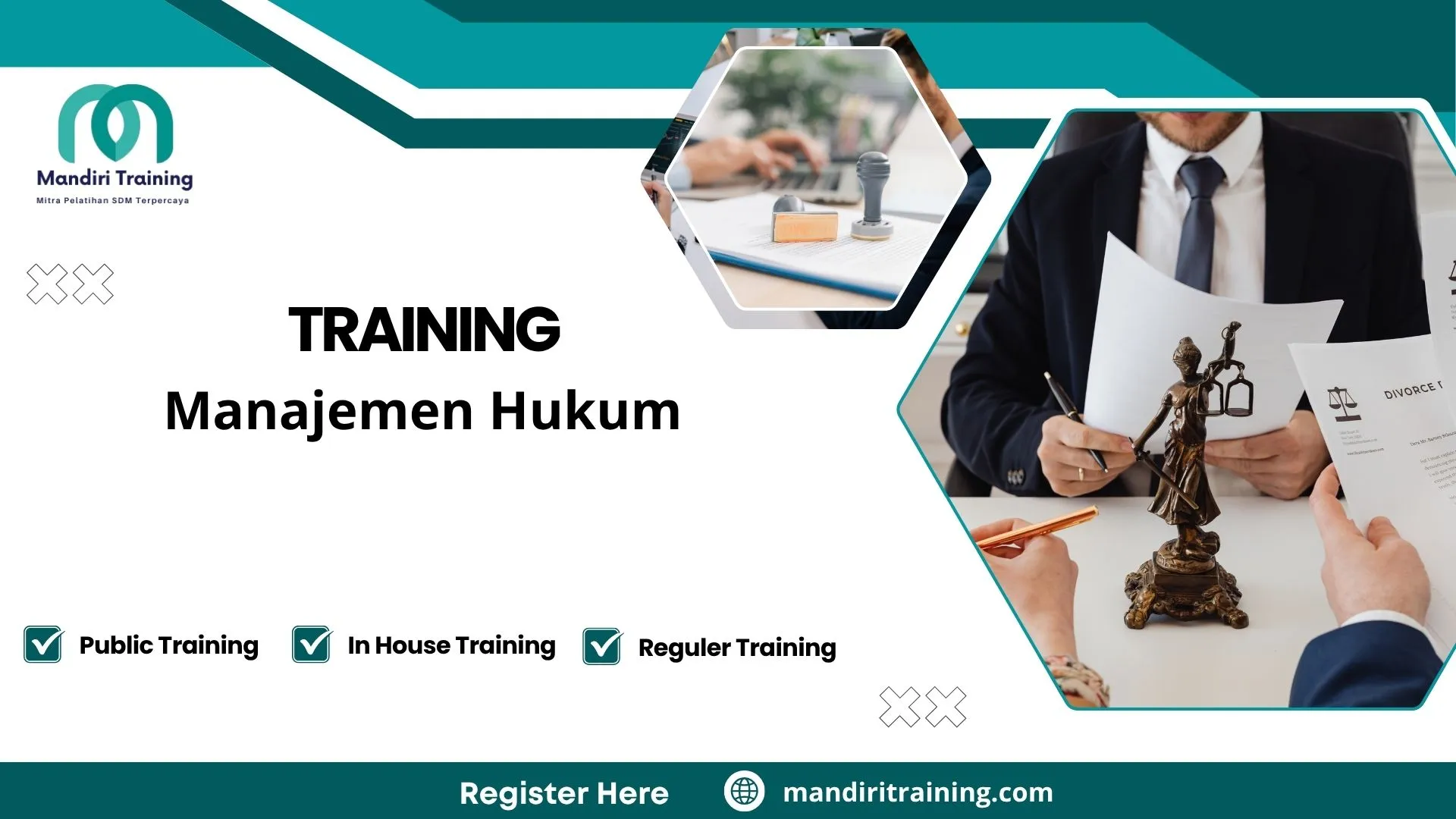 Training legal management system