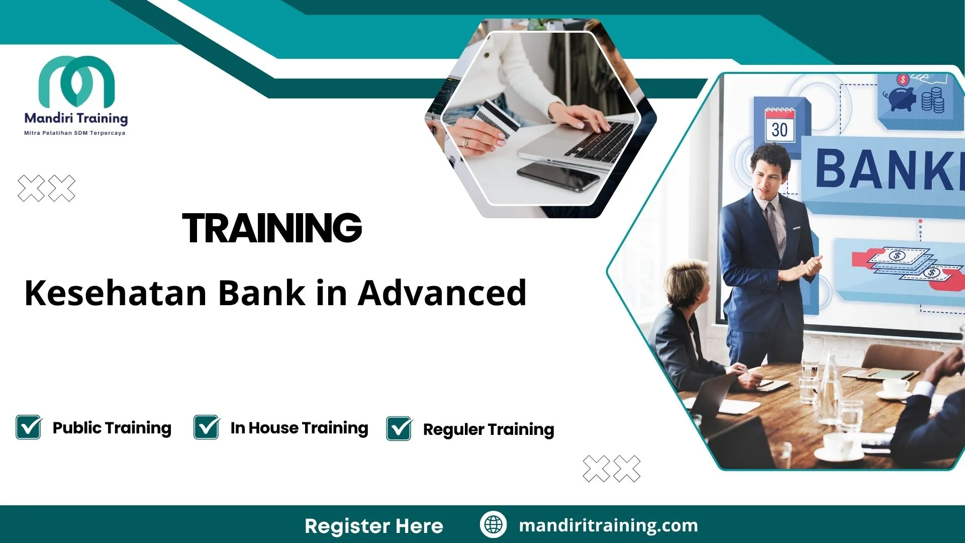 Training perhitungan kesehatan bank