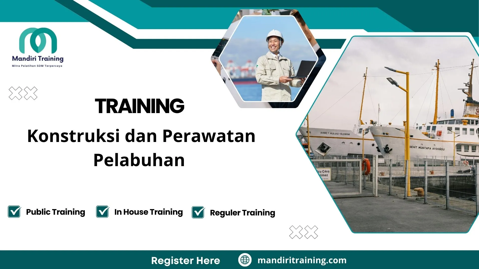 Training infrastruktur dermaga