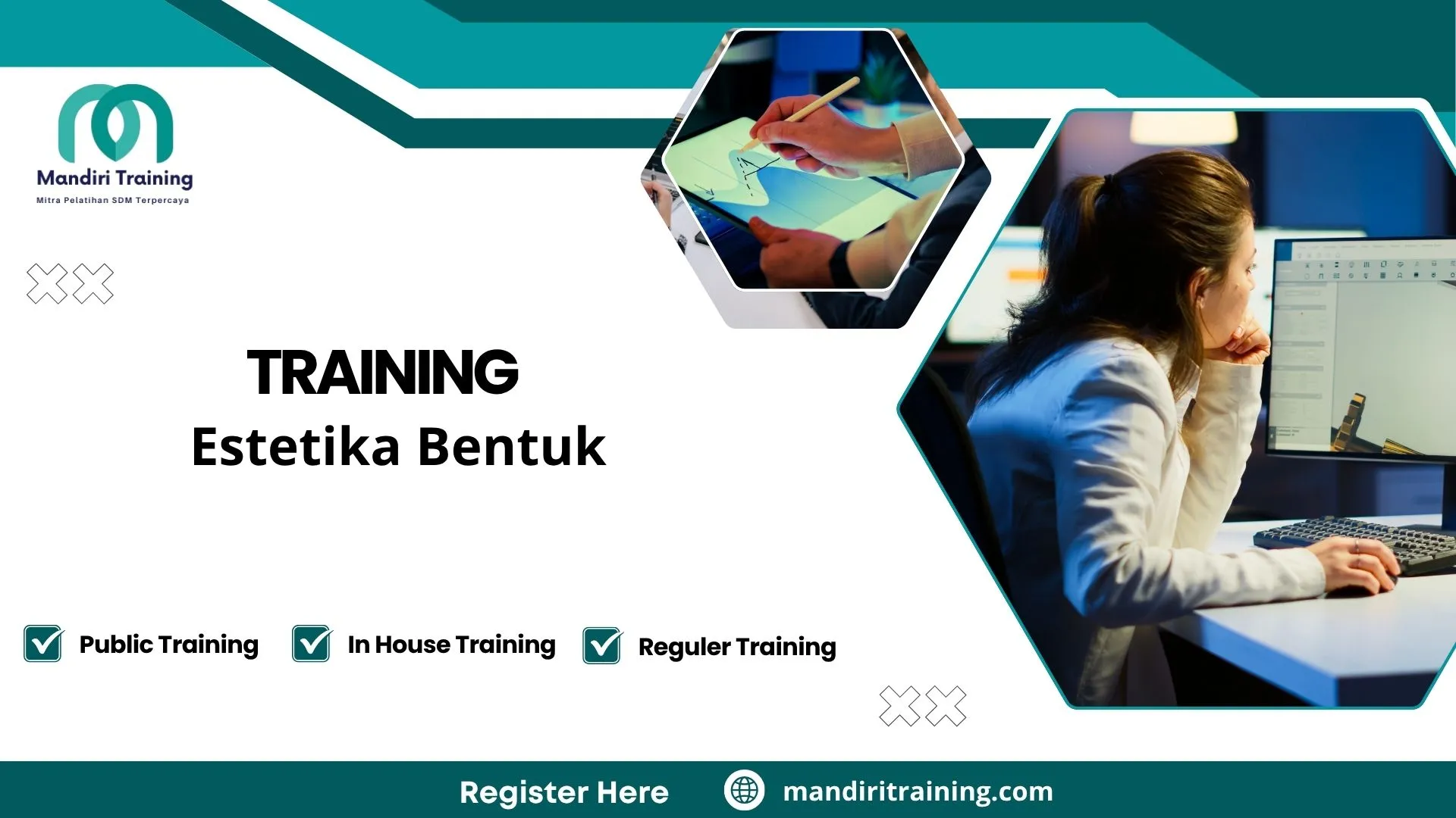 Training keindahan desain