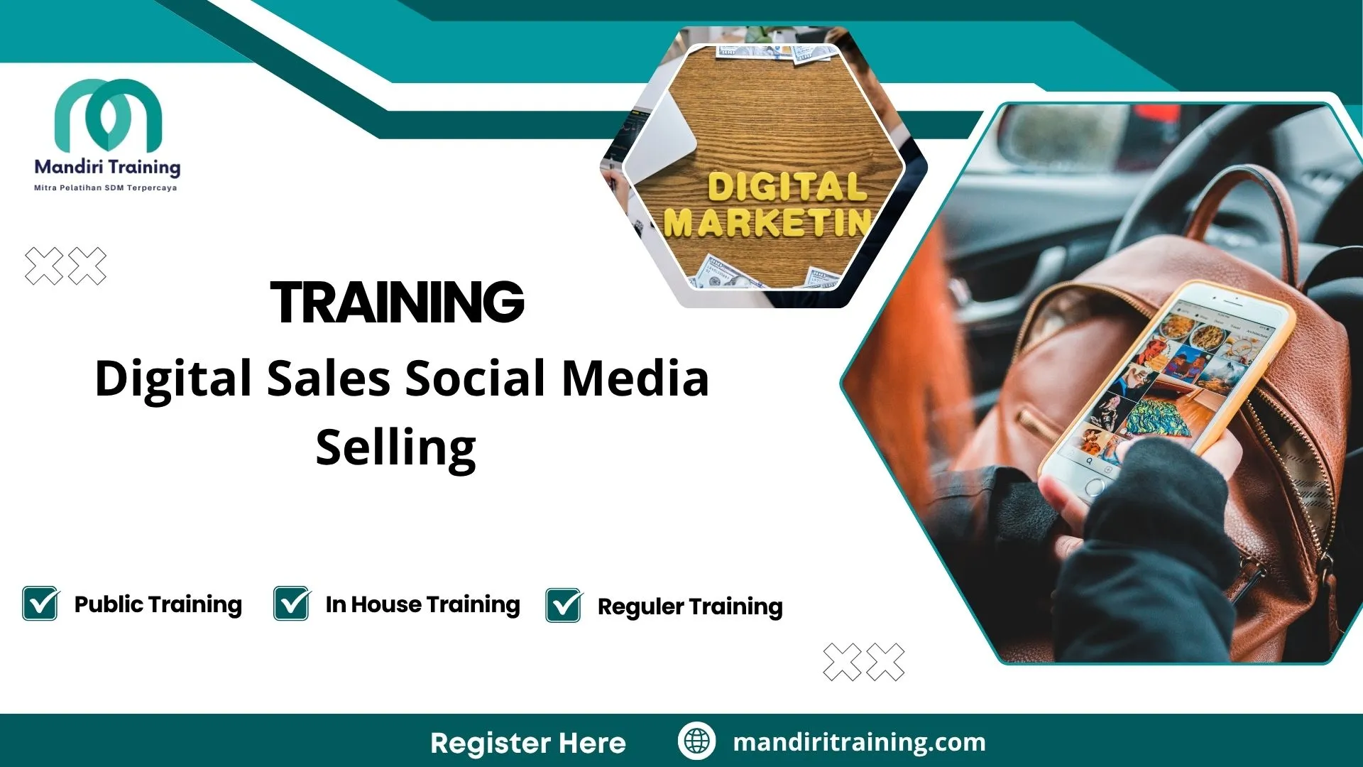 Training social media selling