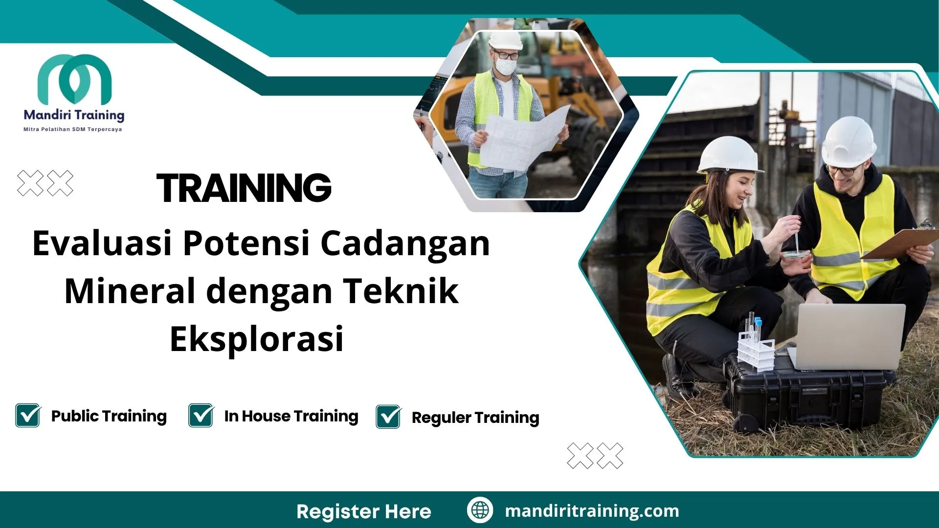 Training estimasi sumber daya mineral