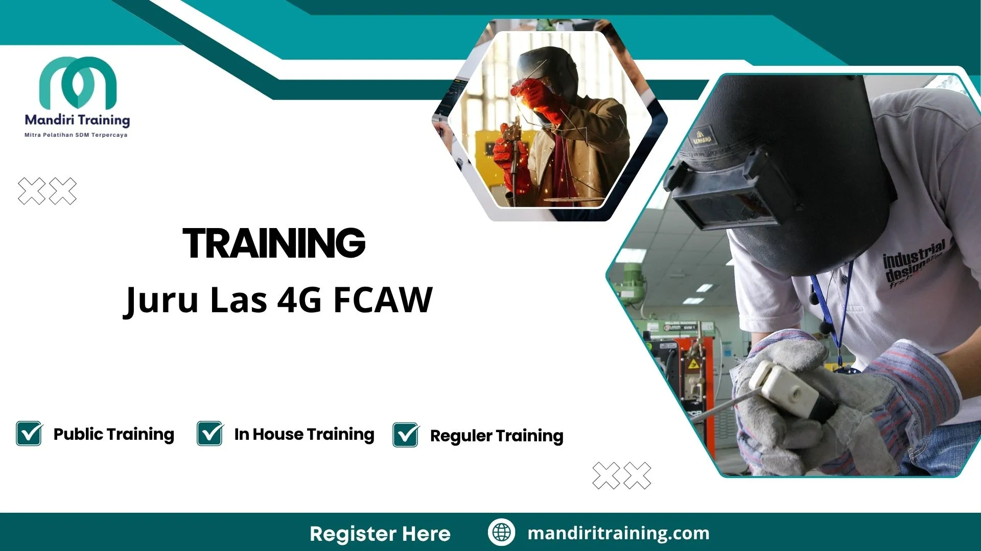 Training welder FCAW