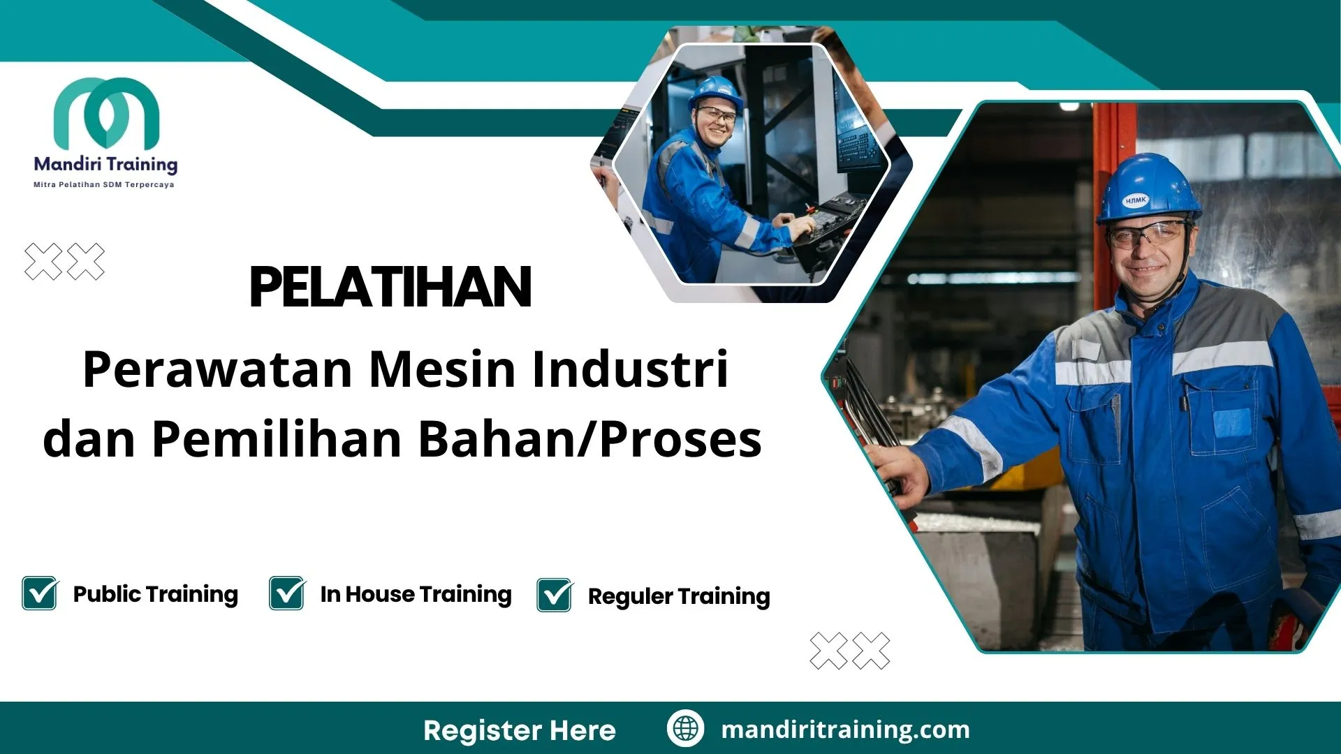 Pelatihan material teknik manufaktur