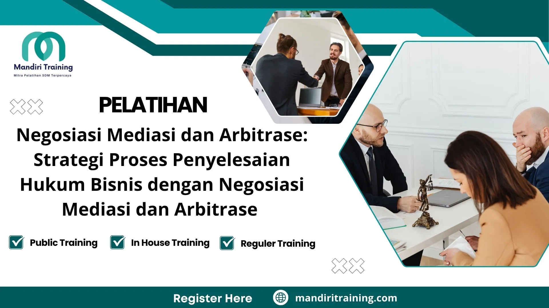 Pelatihan negosiasi hukum bisnis
