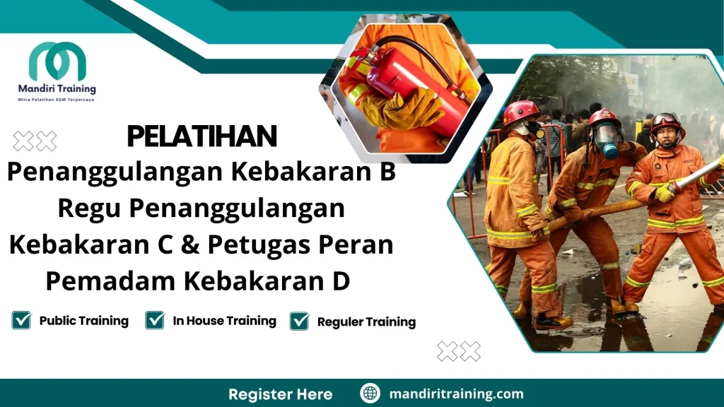 Pelatihan prosedur pemadaman api