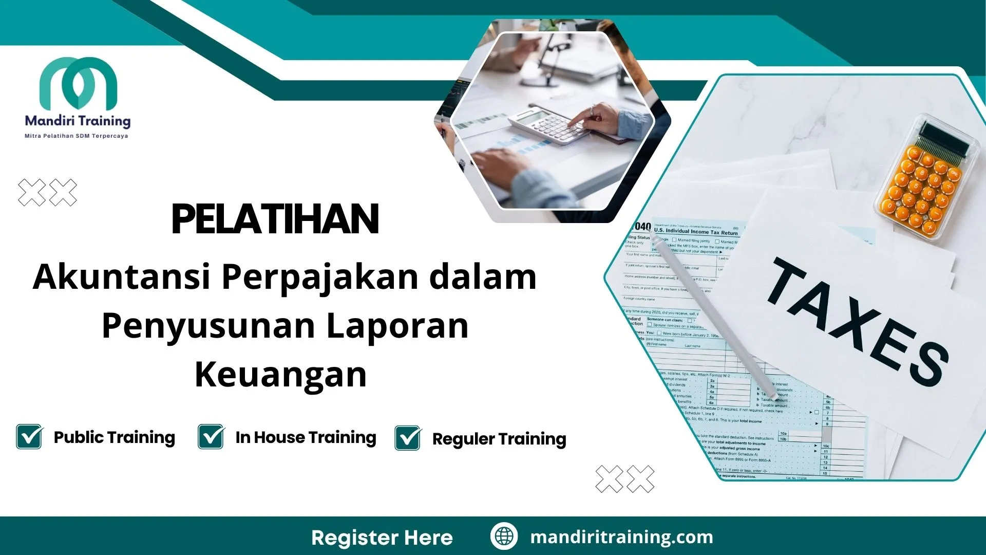 Pelatihan administrasi perpajakan