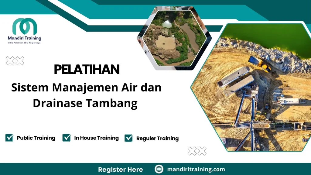 Pelatihan pengelolaan air tambang
