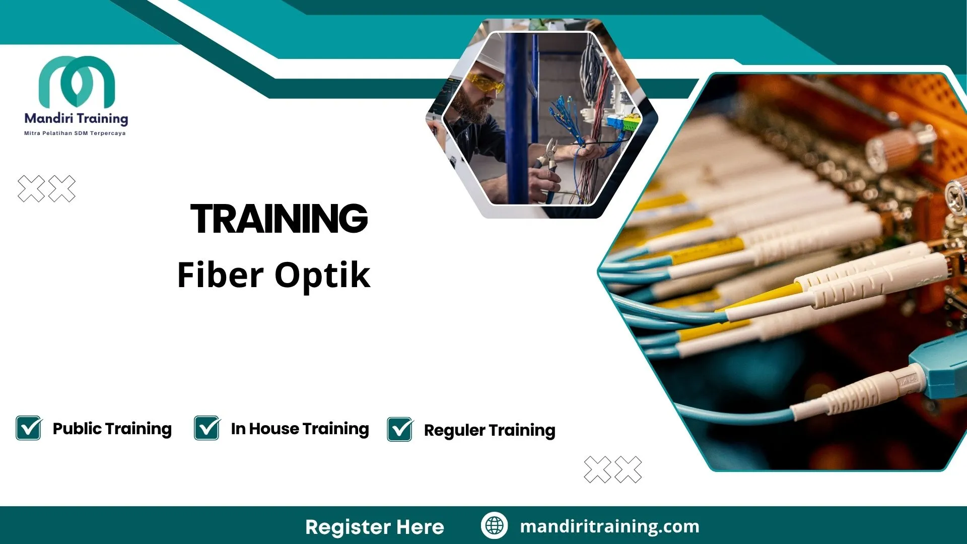Training kabel optik telekomunikasi