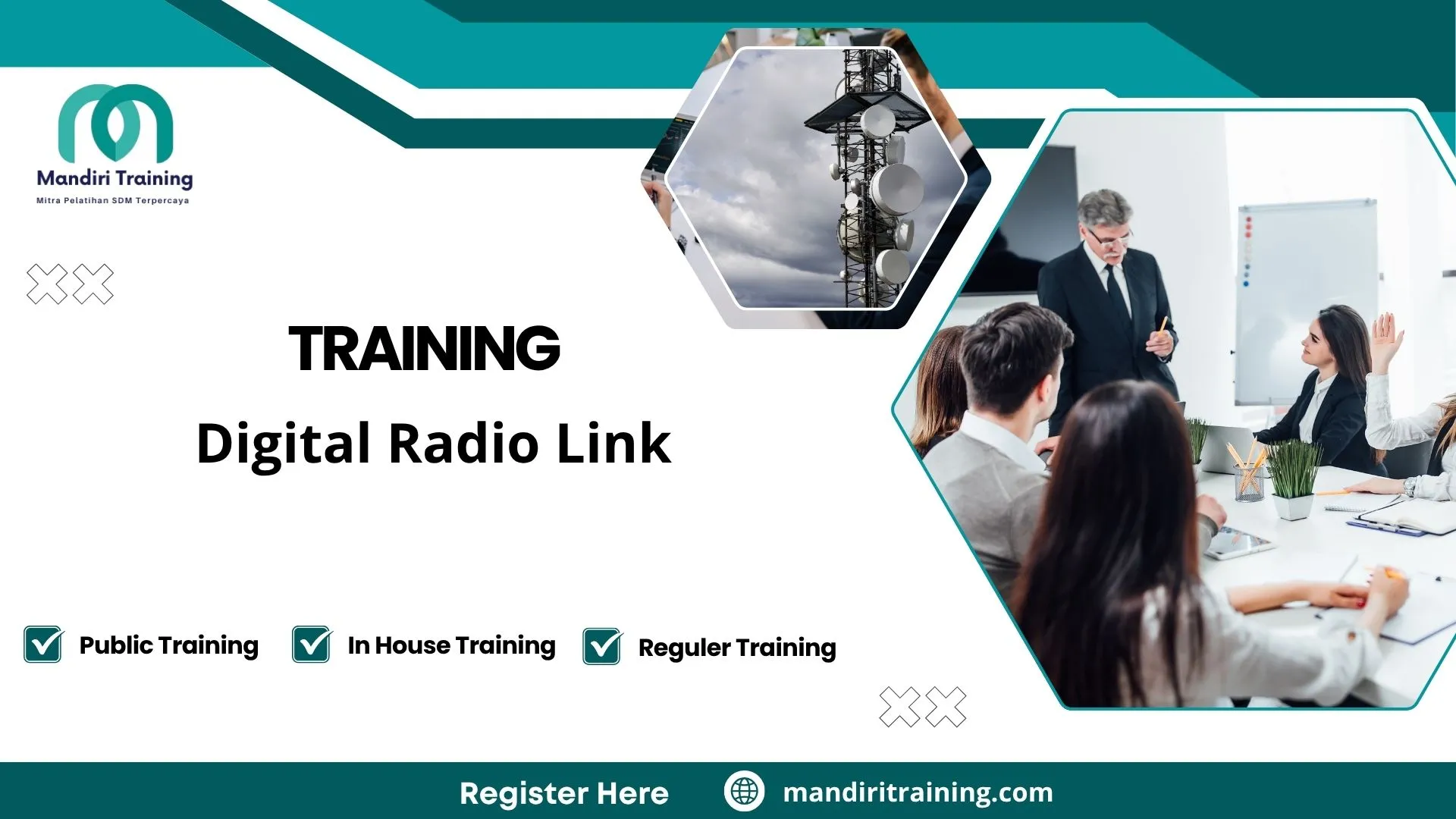 Training komunikasi radio digital