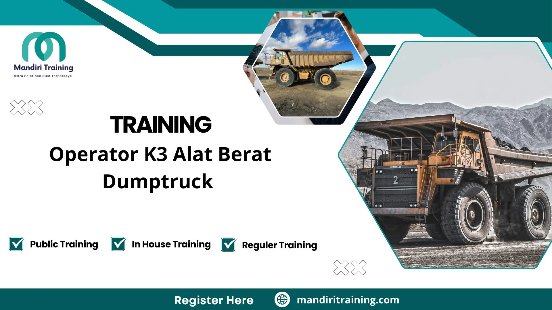 Training dumptruck pertambangan