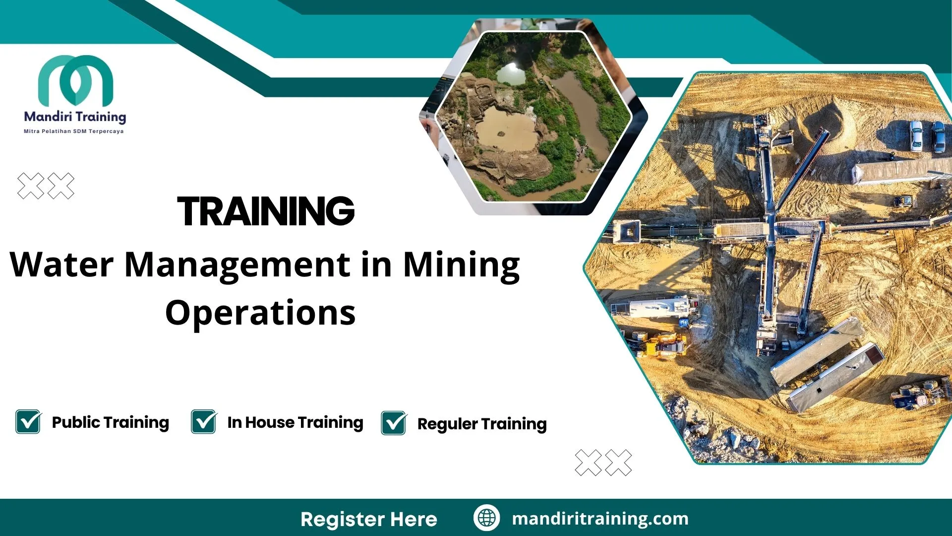 Training mine water system