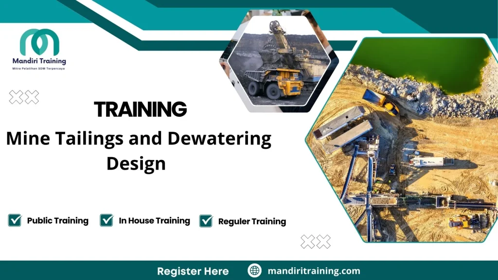 Training mine waste management