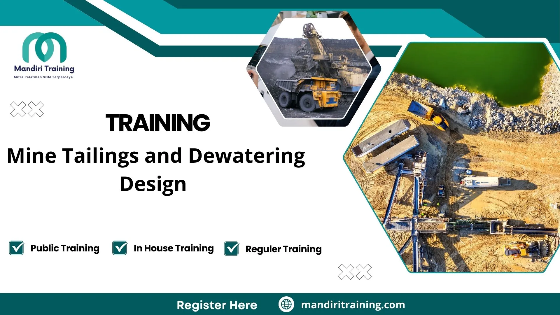 Training mine waste management