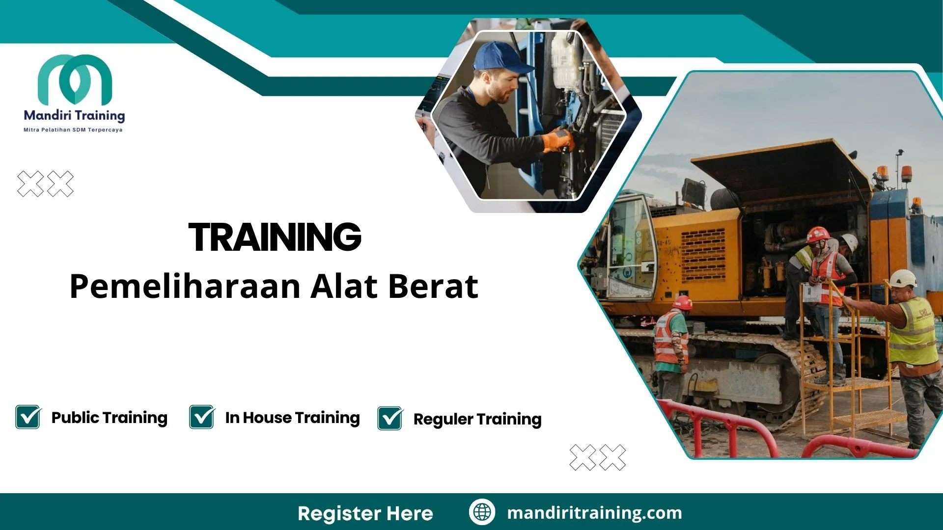 Training heavy equipment maintenance