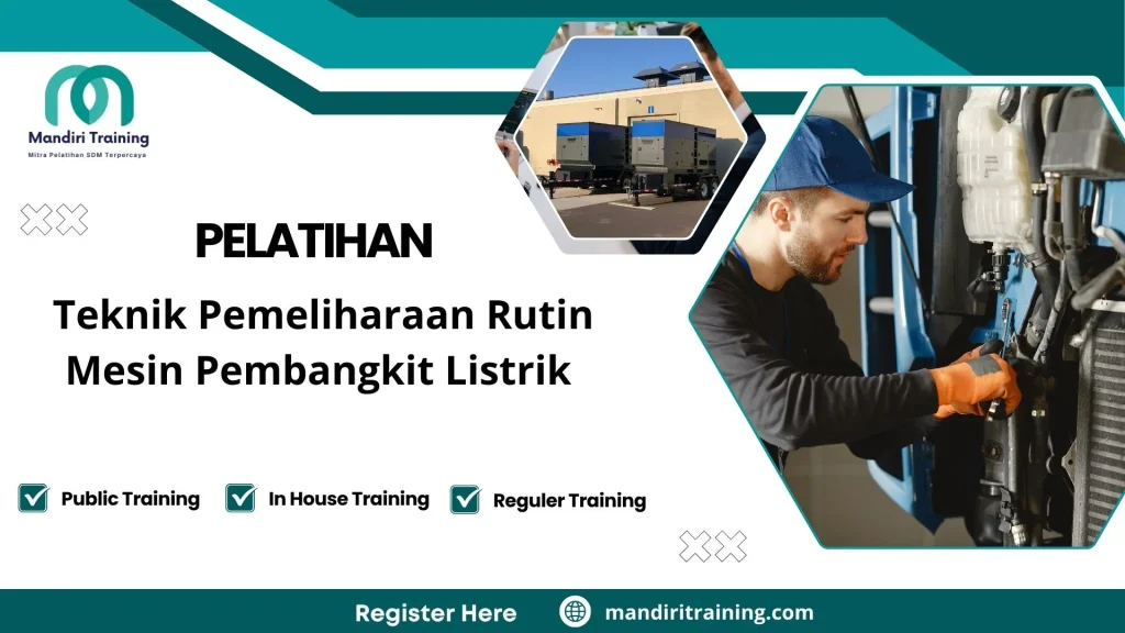 Training pemeliharaan mesin/turbin PLTA