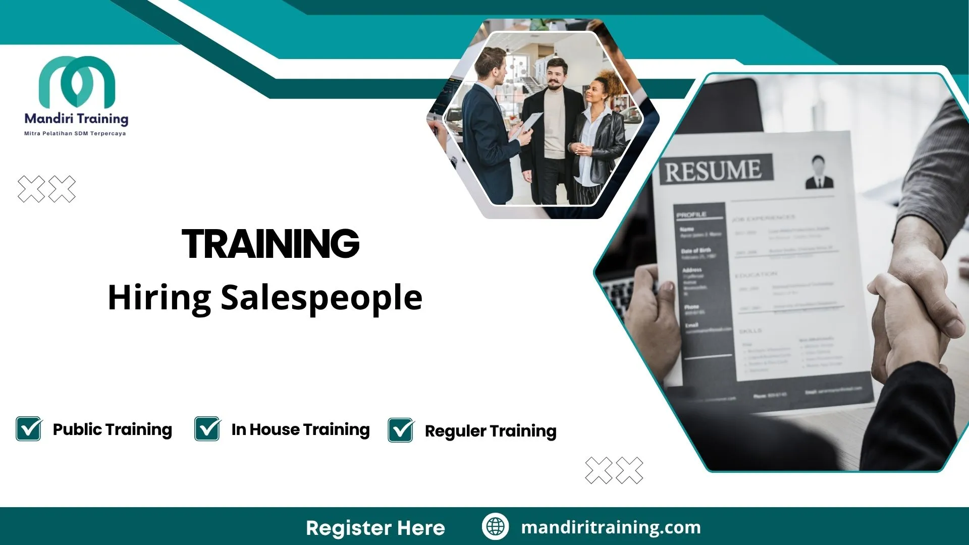 Training rekrutmen tenaga sales