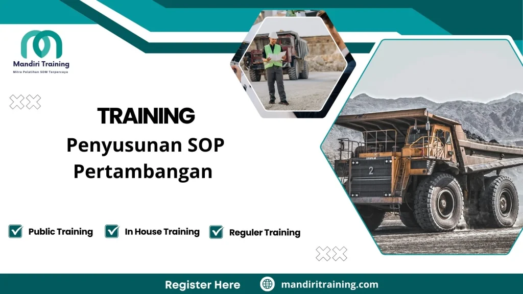 Training prosedur kerja pertambangan