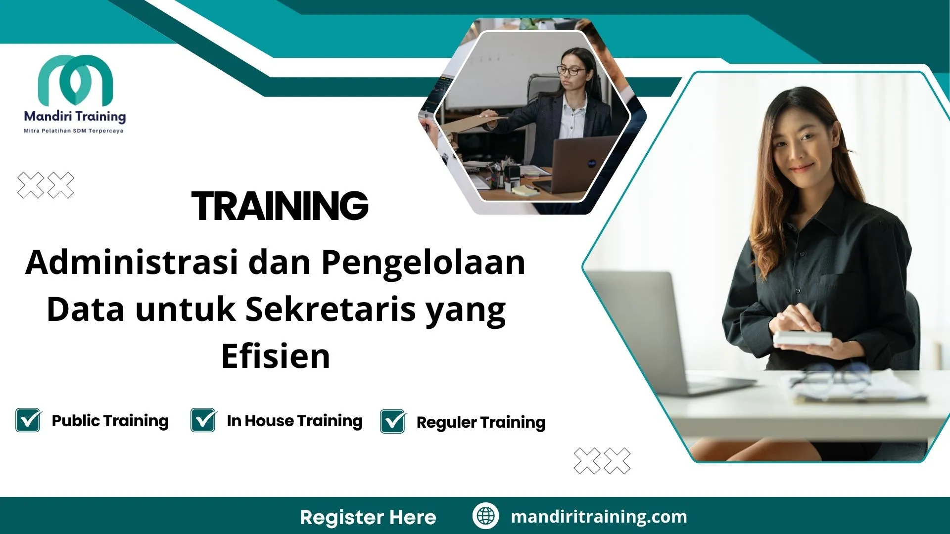 Training kesekretariatan dan pengelolaan administrasi