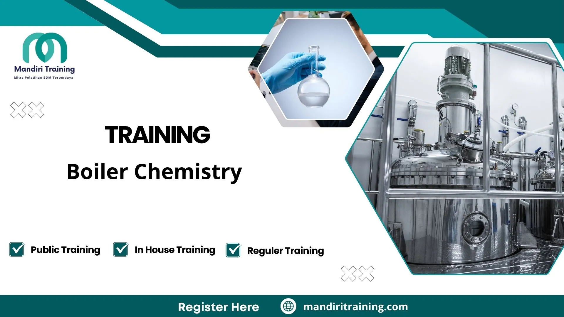 Training boiler water treatment