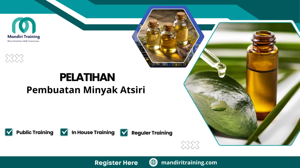 Pelatihan ekstraksi minyak alami