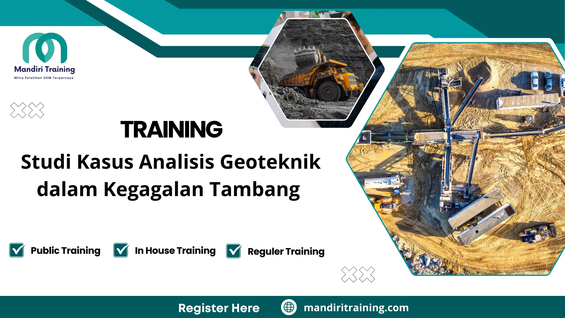 Training geoteknik perencanaan lereng penambangan